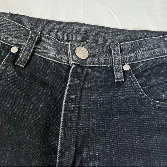PAA Jeans Mens 28 Dark Wash Straight Leg Denim Minimalist Streetwear